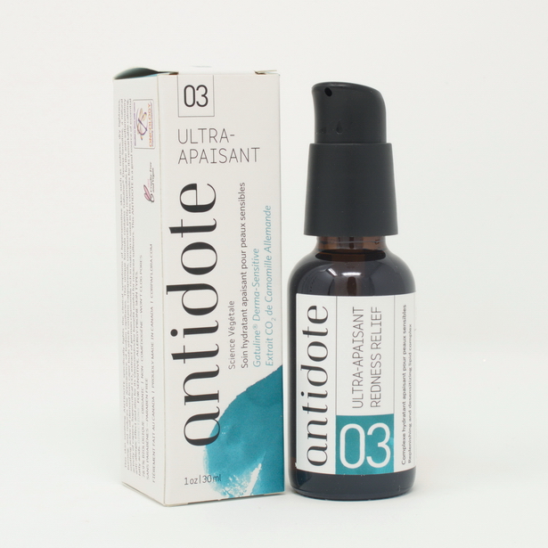 Antidote 03 ultra apaisant soin hydratant pour peau sensible 30 mL Corpa Flora Antidote 03 redness relief