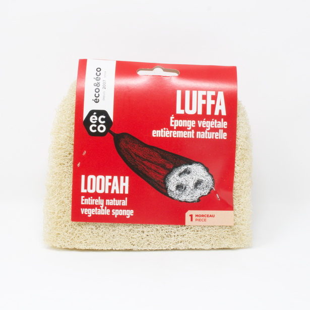 Éponge végétale naturelle Luffa Loofah natural vegetable sponge