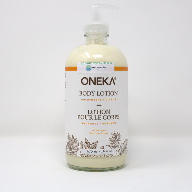 Lotion pour le corps Hydraste et agrumes Oneka Hydrast and citrus body lotion