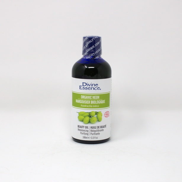Huile de beauté margousier biologique Divince Essence organic neem beauty oil