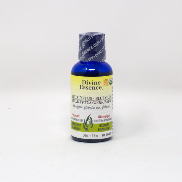 Huile essentielle d'eucalyptus globuleux 30 ml Divine essence 30 ml eucalyptus blue gum essential oil