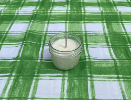 Chandelle chasse-moustique dans pot Mason - Insect repellant candle in Mason jar